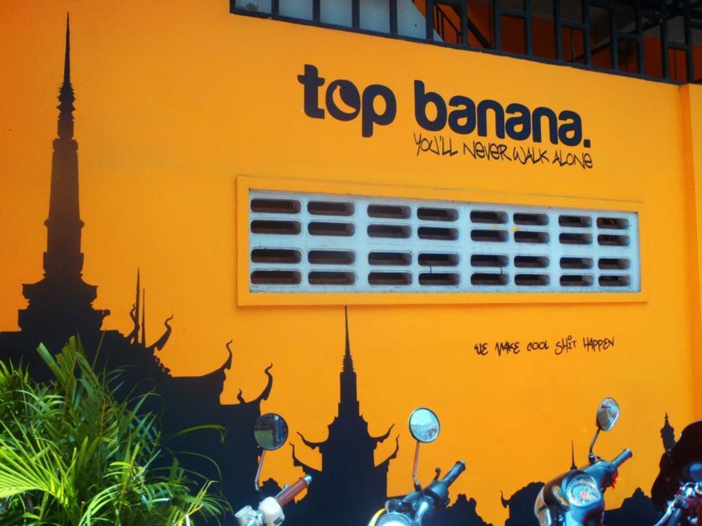 Top Banana Guesthouse & Rooftop Bar Phnom Penh Eksteriør billede