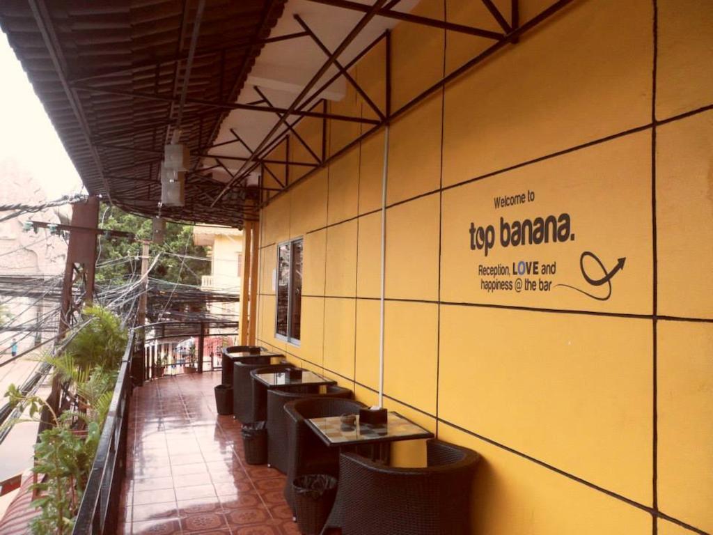 Top Banana Guesthouse & Rooftop Bar Phnom Penh Eksteriør billede